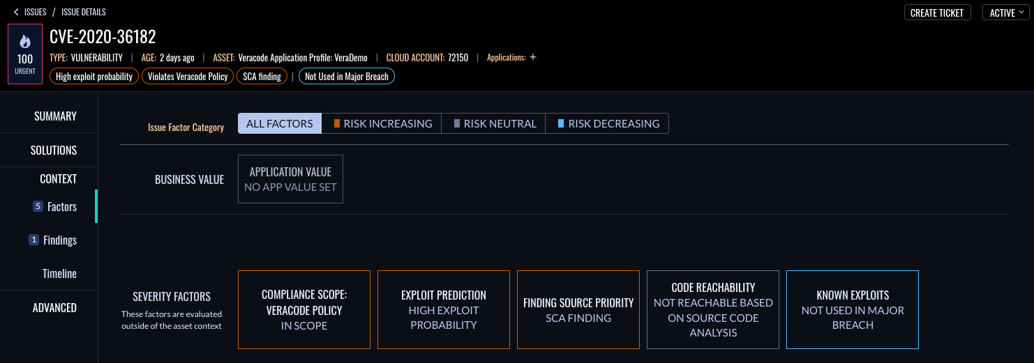 Issue Factors
