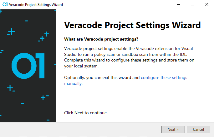 Configure Project Settings for Veracode Static for Visual Studio | Veracode  Docs